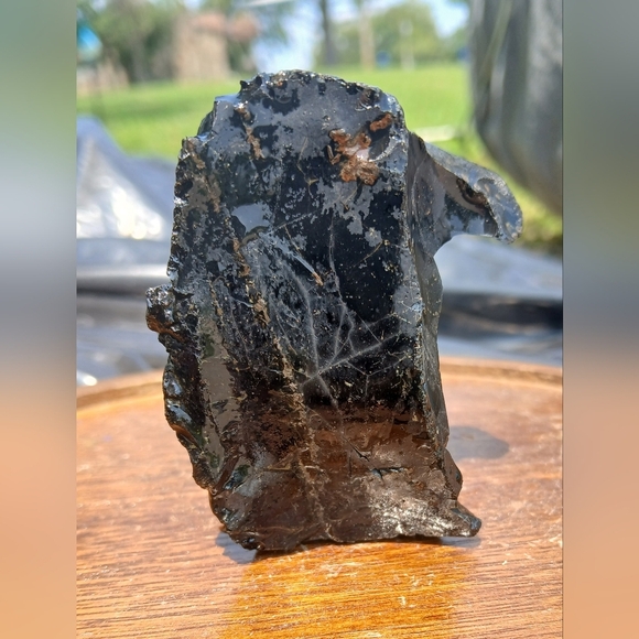 Large Raw Obsidian ⬛ Specimen - Picture 6 of 10